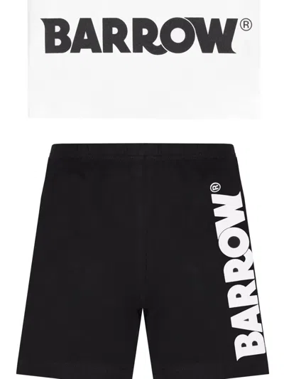 Barrow Regular Stretch Tracksuit In White