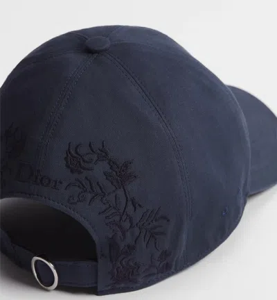 Dior Médaillon D-player Cap In Pink