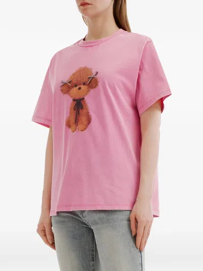 B+ab Graphic-print T-shirt In Pink