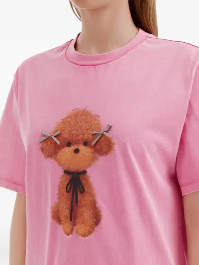 B+ab Graphic-print T-shirt In Pink