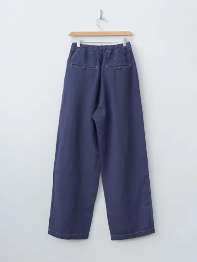 Studio Nicholson Sonny Relaxed Drawstring Pants In Blue