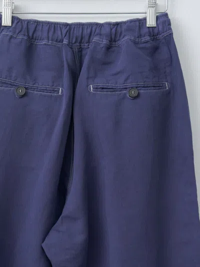Studio Nicholson Sonny Relaxed Drawstring Pants In Blue