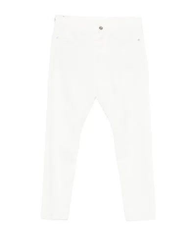 Eleventy Five-pockets Jeans In White