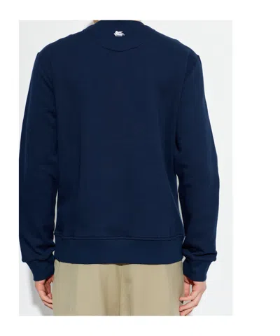 Etro Leopard-print Sweatshirt In Blue