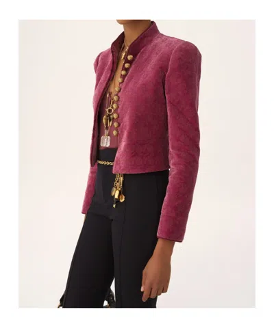 Chloé Short Jacket In Pink