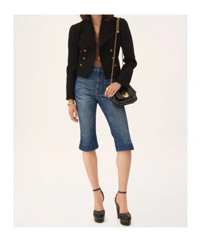 Chloé Double-breasted Coat In Black