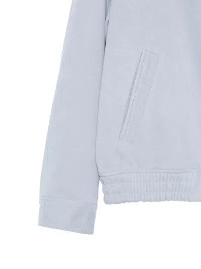 Dunst Reversible Bomber Jacket In Blue
