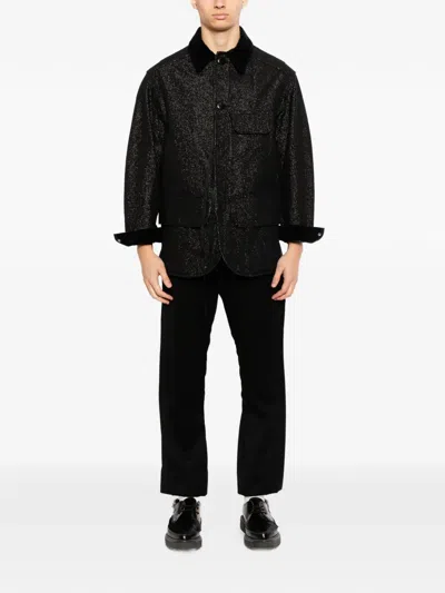 Midorikawa Buttoned Jacket In Black