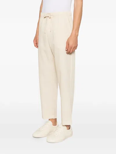 Imperial Drawstring Trousers In Neutral