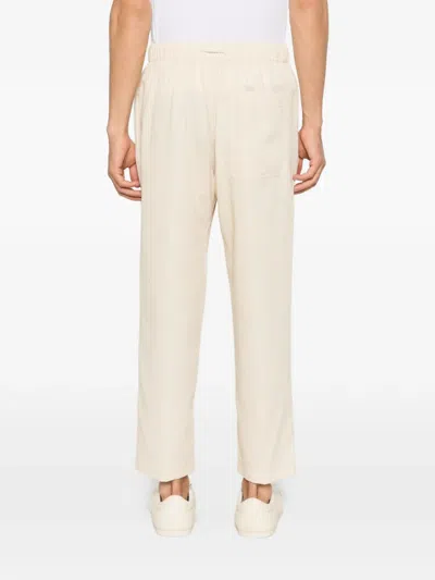 Imperial Drawstring Trousers In Neutral