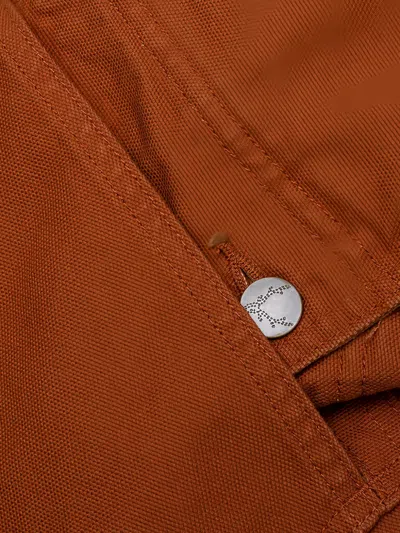 South2 West8 Collared Jacket In Brown