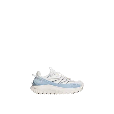 Moncler Trailgrip Sneakers In Technical Fabric And Mesh With Side Lettering Logo In Multi