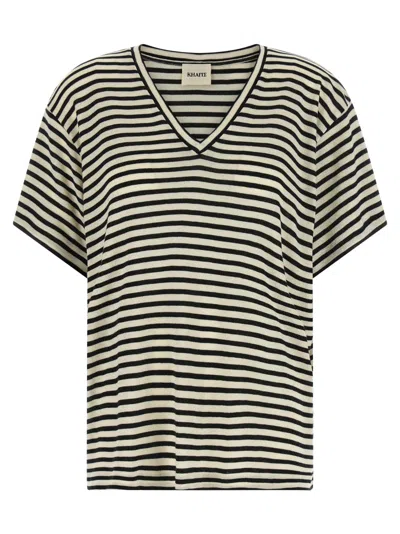Khaite Linda T-shirt In Multi