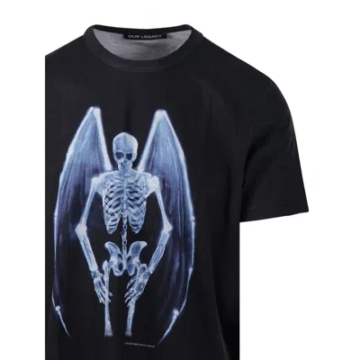 Our Legacy Mens Fallen Angel Print Graphic-print Cotton T-shirt In Multi