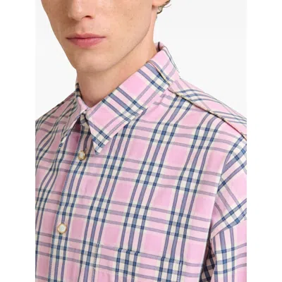 Marni Checked-pattern Ppocket Shirt In Multi