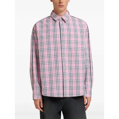 Marni Checked-pattern Ppocket Shirt In Multi