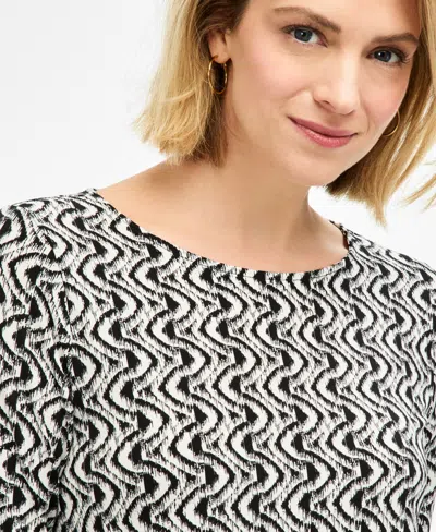 Jm Collection Women's 3/4-sleeve Knit Top, Regular & Petites ...