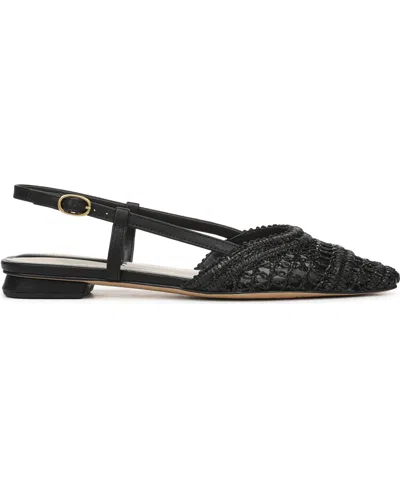 Franco Sarto Riona Slingback Flat In Black
