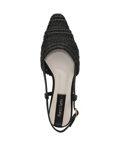 Franco Sarto Riona Slingback Flat In Black