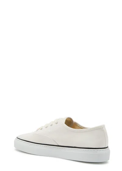 Jacquemus Les Fefe Logo-embroidered Canvas Sneakers In White