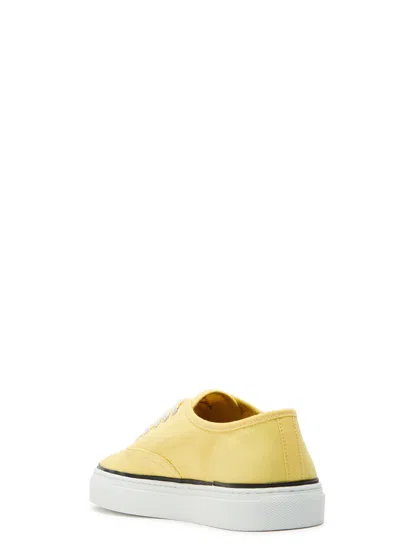 Jacquemus Les Fefe Logo-embroidered Canvas Sneakers In Yellow