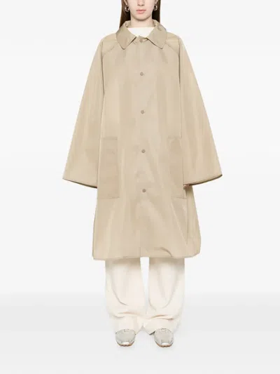 Sofie D'hoore Canoe Coat In Neutral