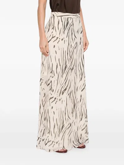 Pennyblack Patterned Trousers In Neutral