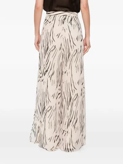 Pennyblack Patterned Trousers In Neutral