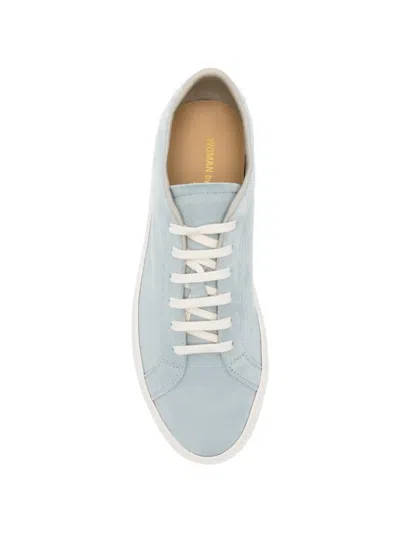 Common Projects Achilles Lace-up Sneakers In Blue
