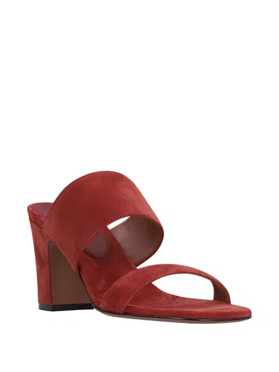 Paris Texas Ava Strap Sandals In Red
