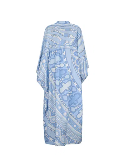 Pucci Printed Kaftan In Multi
