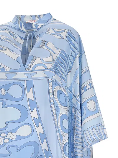 Pucci Printed Kaftan In Multi