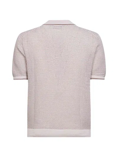 D4.0 Striped T-shirt In Pink