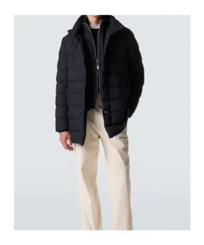 Herno Turtleneck Down Jacket In Black