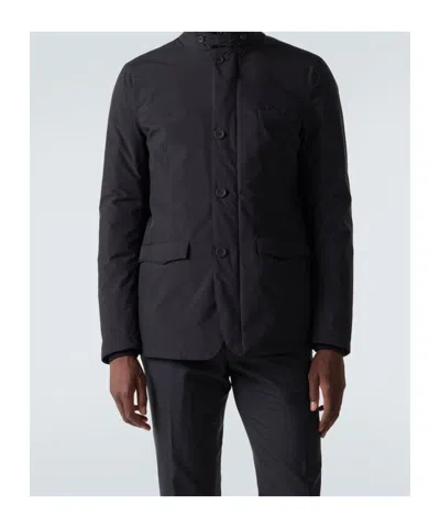 Herno Blazer With Bib In 2-layer Windstopper In Black