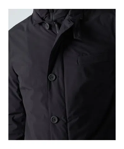 Herno Blazer With Bib In 2-layer Windstopper In Black