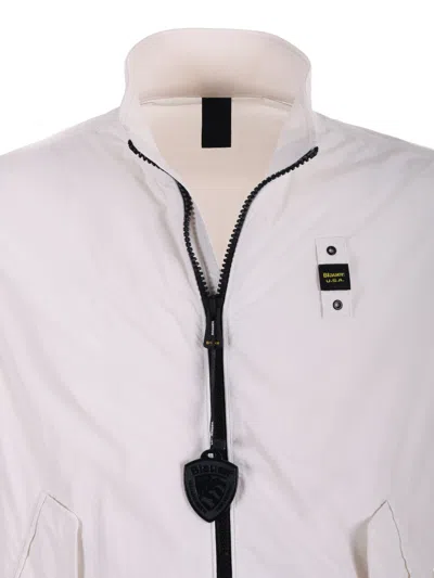 Blauer Jacket In White