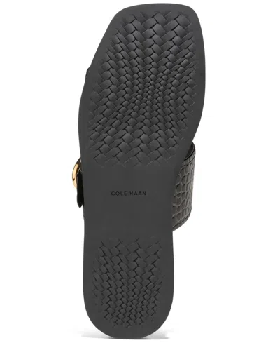 Cole Haan Oaklynn Wedge Sandal In Black