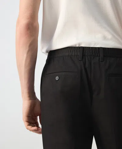 Mango Men's Regular-fit Pleated Pants In Black