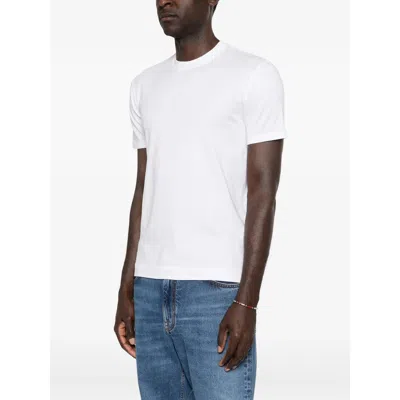 Fedeli Crew-neck T-shirt In White