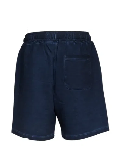 Dondup Drawstring Shorts In Blue