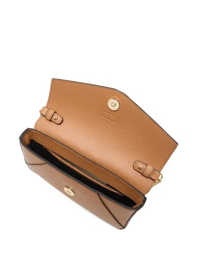 Lancel Envelope De  Chain Wallet In Neutral
