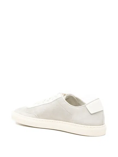 Common Projects Panelled Sneakers In White