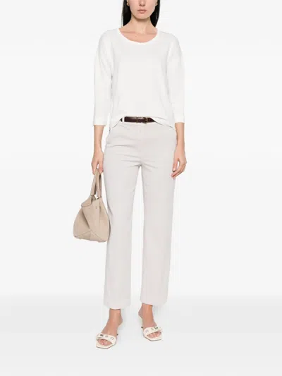 Base Crew-neck T-shirt In White