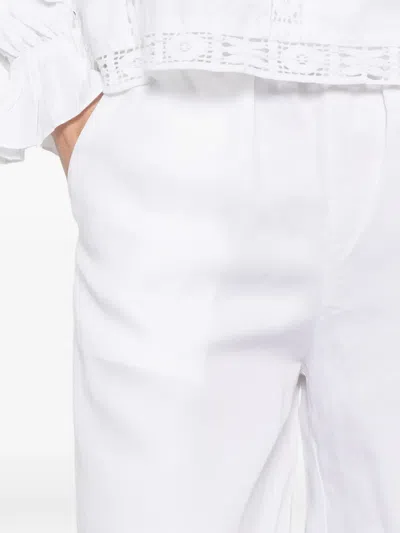 Jcsophie Elasticated Trousers In White
