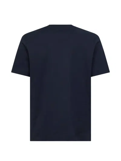 D4.0 Crew-neck T-shirt In Blue