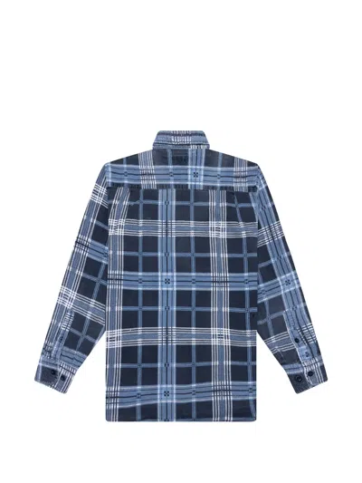 Needles Checked Shirt In Blue