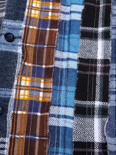 Needles Checked Shirt In Blue