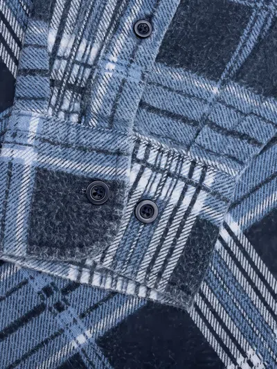 Needles Checked Shirt In Blue