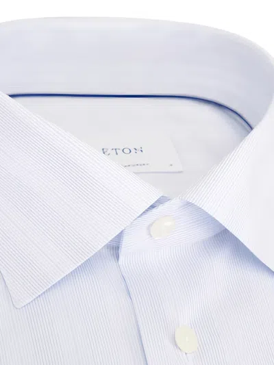 Eton Stripe-pattern Shirt In Neutral